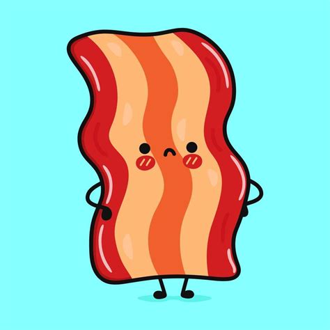 Bacon Cartoon Vector Art, Icons, and Graphics for Free Download