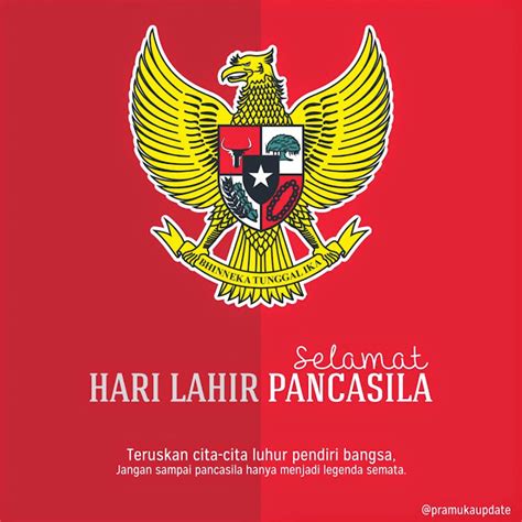 Hari Lahir Pancasila Ucapan Dan Gambar Selamat Hari Lahir Pancasila Enkosacom Informasi