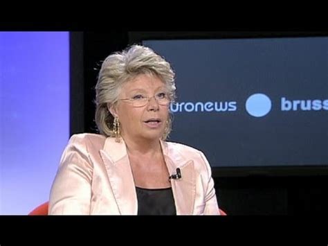 Euronews Interview Viviane Reding Vice President Of The European