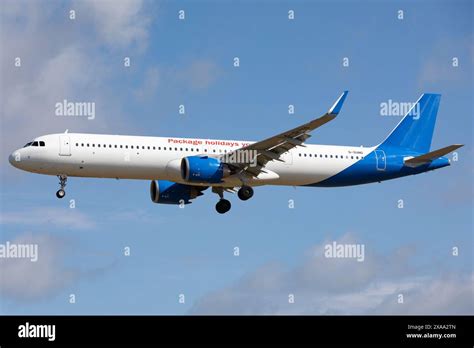 A Jet2 Airbus A321 At Newcastle Airport England On Wednesday 5th June