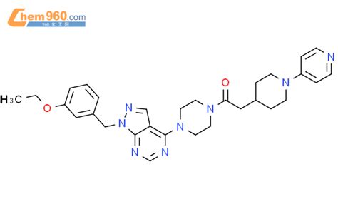 733770 98 4 Piperazine 1 1 3 Ethoxyphenyl Methyl 1H Pyrazolo 3 4 D