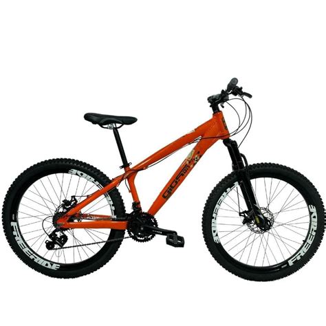 Bicicleta Tipo Viking Dropp Freeride 26 Freio A Disco Rebaixada Pontofrio