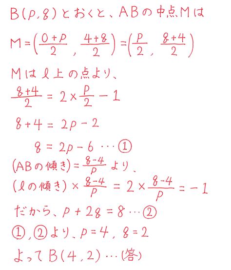 【高校数学Ⅱ】「直線に関して対称な点の求め方」 練習編 映像授業のtry It トライイット