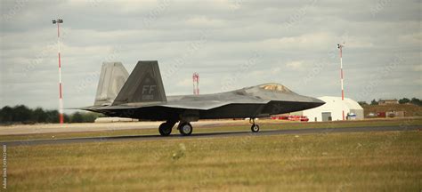 Lockheed Martin F-22 Raptor stealth aircraft Stock Photo | Adobe Stock