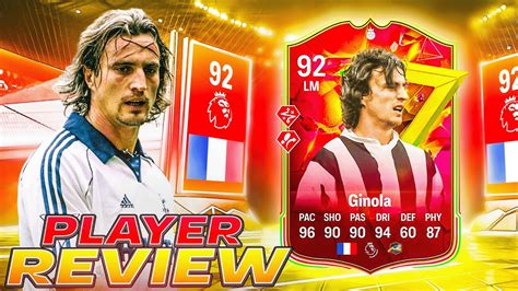 Golazo Hero Ginola Player Review Ea Fc Ultimate Team Youtube