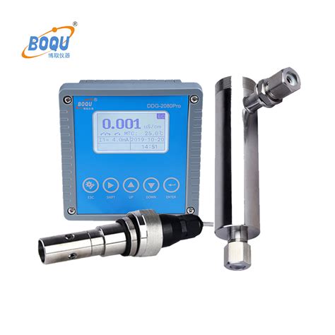 Boqu Ddg 2080PRO Flow Cell Installation For Power Plant Pure Water