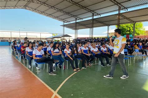 Obidosnetbr Óbidos Escola São José Recebe Palestra Sobre A