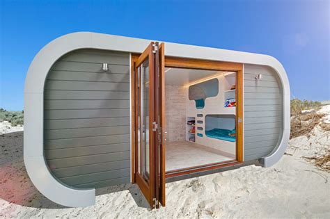 Ozpod Glamping Shack Contemporary Outdoor Structures Adelaide