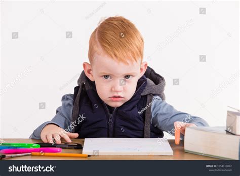 Ginger Toddler Confused Face Expression Stock Photo 1054619012 | Shutterstock