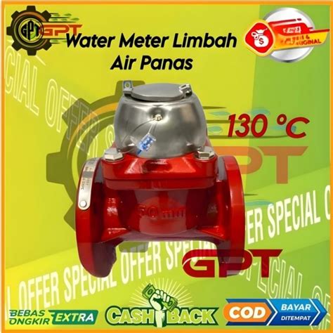 Jual Meteran Air Panas Inch Hot Water Meter Flowmeter Air Limbah