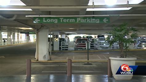 Limited parking at Louis Armstrong International Airport