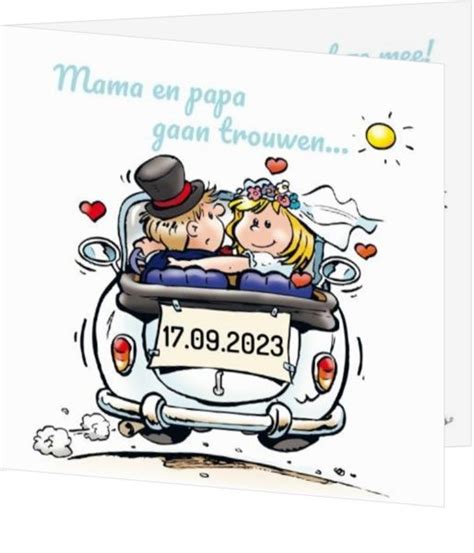 Papa En Mama Gaan Trouwen Carddreams Nl Casamento Convite