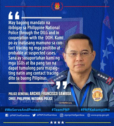 Pnp Chief Archie Gamboa On Twitter Sana Ay Suportahan Kami Ng Mga