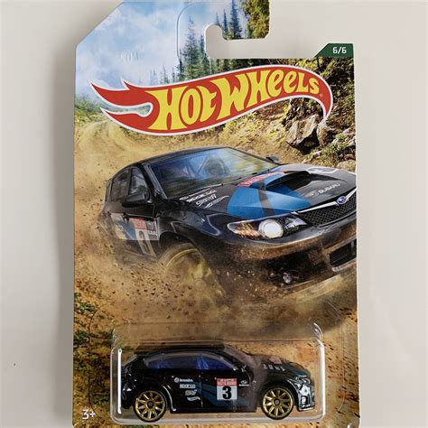 Hotwheels Hot Wheels Rally Car Gdg44 Alloy Car Model Subaru Wrx Sti