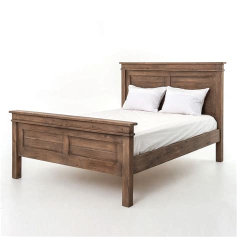 Sierra Reclaimed Wood Queen Size Platform Bed | Zin Home