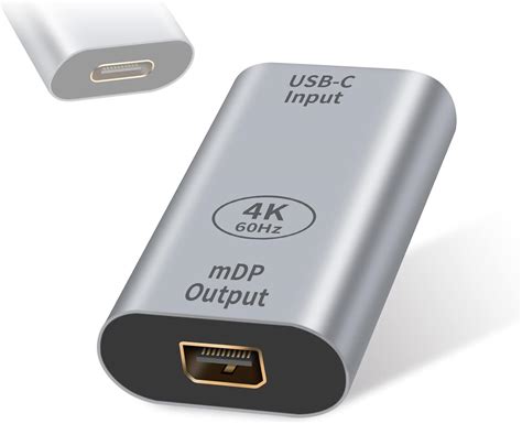 Amazon Duttek USB C To Mini DisplayPort Adapter Unidirectional