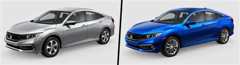 Compare 2019 Honda Civic LX Vs 2019 Honda Civic EX Highland IN