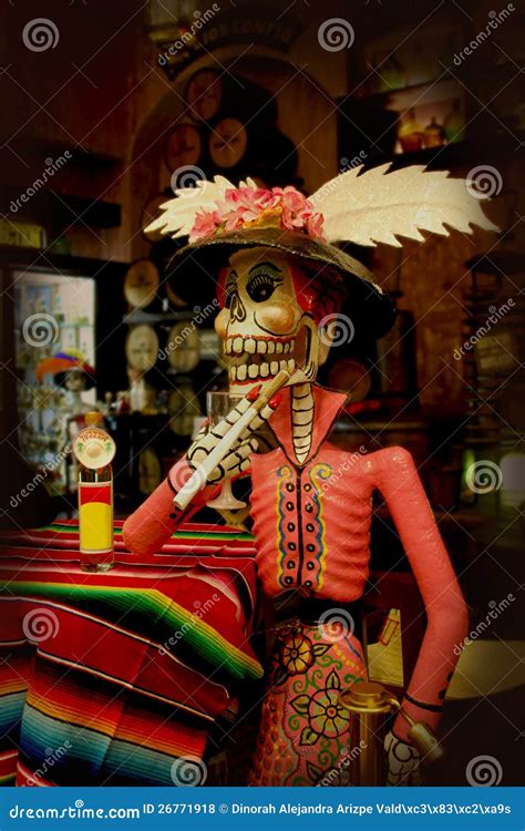 Jour De Squelette De La Mort Photo Stock Image Du Catrina Caract Re