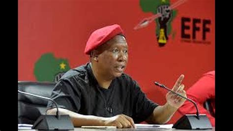 CIC Julius Malema Addresses EFF 10th Anniversary Closing Press Conference