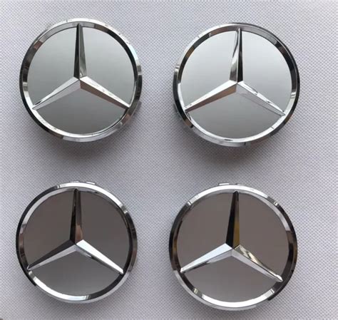 Lot Logo Embl Me Mercedes Jante Cache Moyeu Centre De Roue Insigne