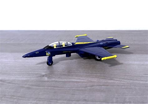 US Navy Blue Angels F/A - 18 Super Hornet Fighter Jet