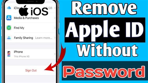 How To Remove Apple Id Without Password Sign Out Apple Id Without Password Remove Icloud