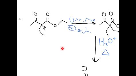 Acetoacetic Ester Synthesis 5 YouTube