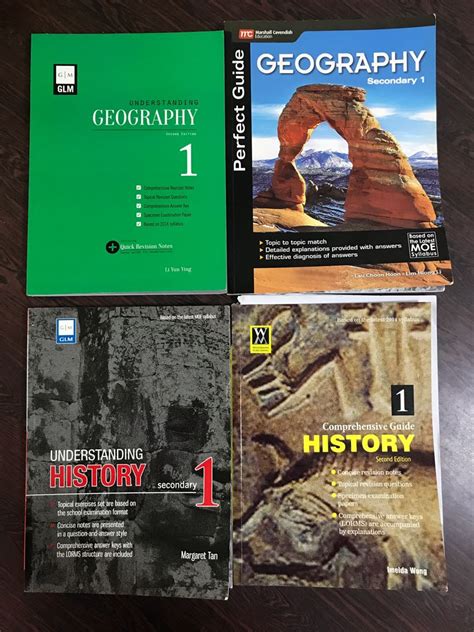 Secondary 1 History And Geography Assessment Books Hobbies And Toys