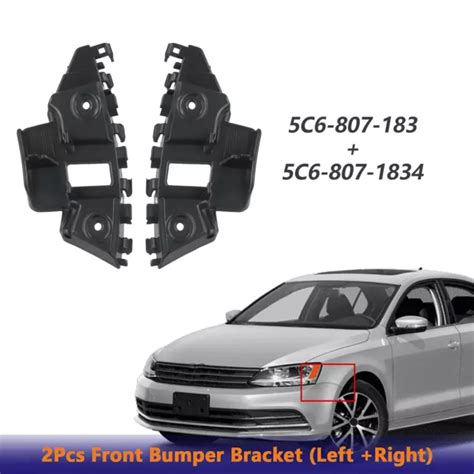 CAR LEFT RIGHT Front Bumper Retainer Brackets For MK6 5C6807183