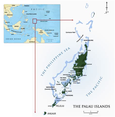 Palau Map