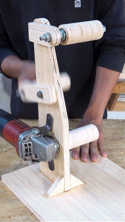 Amazing DIY Belt Sander For Woodworking Technique Shorts Woodworking