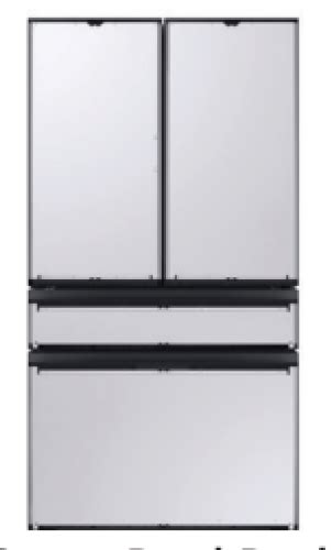 Samsung Rf29bb8600ql Bespoke 4 Door French Door Refrigerator 29 Cu