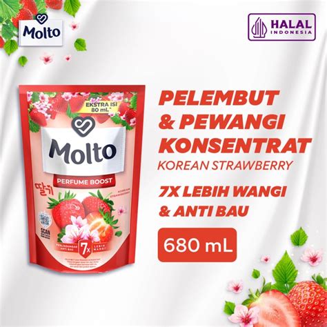 Jual Molto Pelembut Pewangi Pakaian Softener Konsentrat Parfum Boost