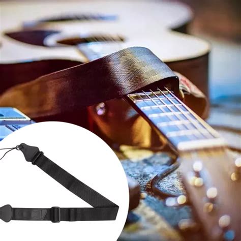 PICK HOLDERS WITH 3 Picks PU Leather Ends Wear Resistant Guitar Strap