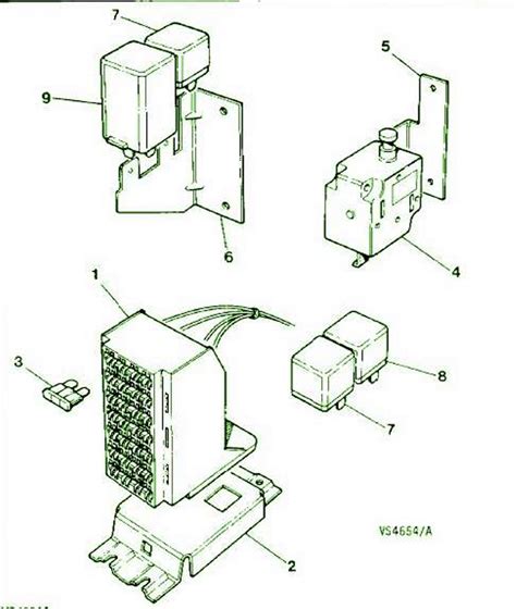 2003 Jaguar Xk8 Convertible Fuse Box Diagrams