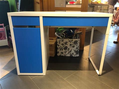 Micke Kinder Schreibtisch Blau Von Ikea Kaufen Auf Ricardo