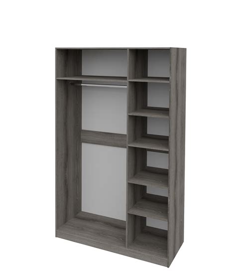 Манхеттен шкаф с 3 дверями с зеркалом Дуб Гамильтон/ Графит Софт купить ...