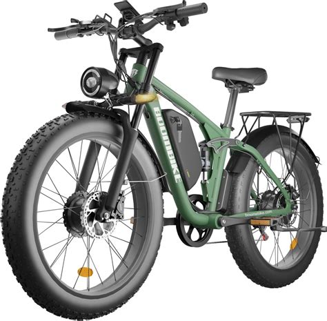 ZEEGR Electric Bike Dual Motor AWD 2000W Ebike 35MPH Adult Electric