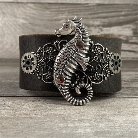 Leather Belt Sparrows Etsy