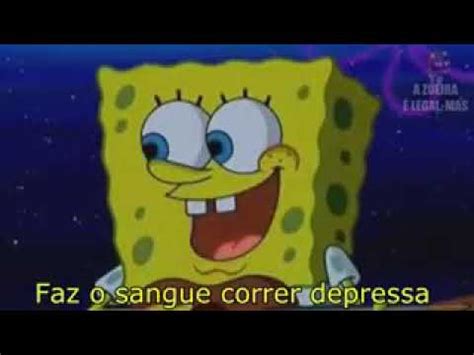 Quem tem dinheiro come quem não tem bate punheta versão Bob Esponja