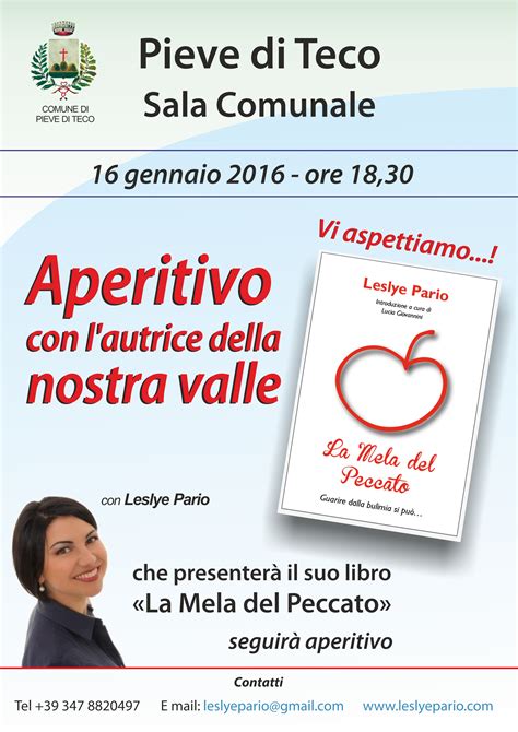 Presentazione Libro La Mela Del Peccato C Al M A