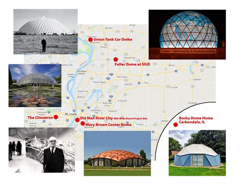 Buckminster Fuller Architectural Tour Geodesic Domes — Center For Spirituality And Sustainability