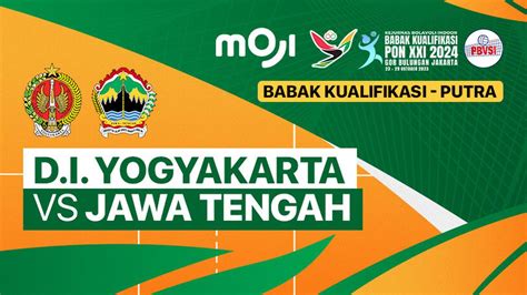 Putra D I Yogyakarta Vs Jawa Tengah Full Match Babak Kualifikasi