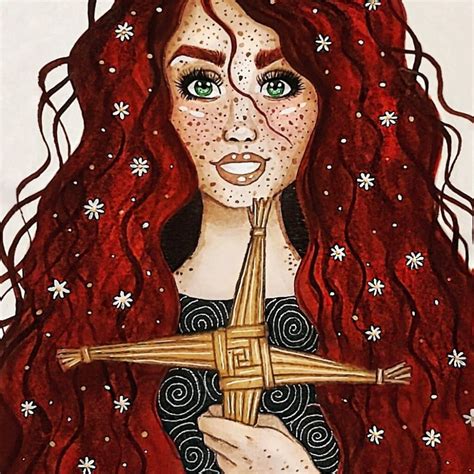 Pagan Goddess Celtic Goddess Goddess Art Brighid Goddess Goddess