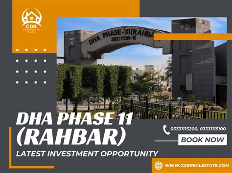 A Latest Investment Opportunity In DHA Phase 11 Rahbar Consult