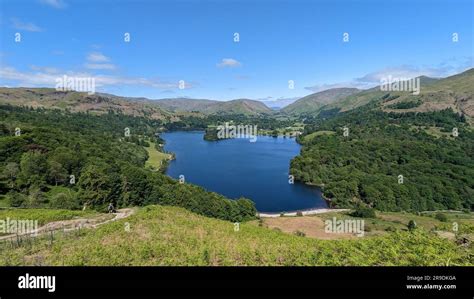 Lake District Landscape Around Ambleside Windemere And Grasmere