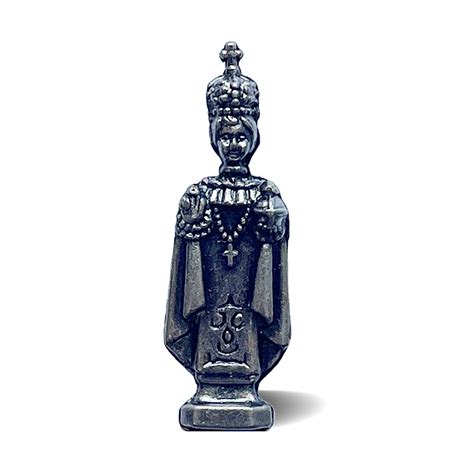 Infant Jesus Of Prague Metal Pocket Statue The League Of The