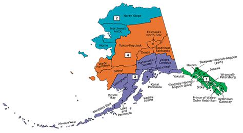 Filealaska Boroughs Map Wholepng Ballotpedia