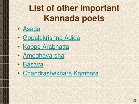 Ppt Kannada Poets Powerpoint Presentation Free Download Id1271226