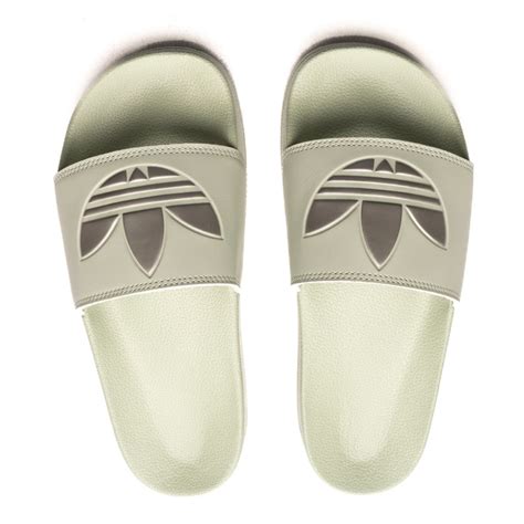 Chanclas Adidas Adilette Lite Mujer Halo Green Silver Met Halo Green